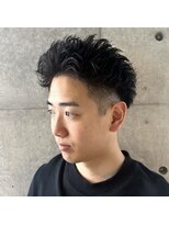 ブルニール 中崎町(BLEUNIR)&nbsp;アップバング/スパイキーショート/ピンパーマ