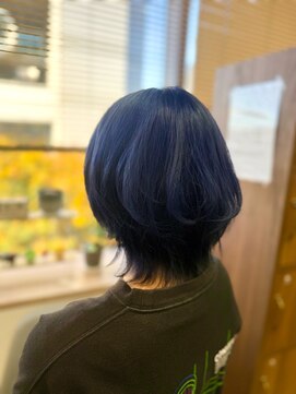 ショート×ネイビー［王子店］