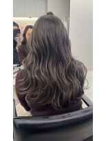 ジルブラン(JIL BLAN) ハイライトバレイヤージュダブルカラー20代30代40代グレージュ