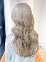 シオン(shion)&nbsp;似合わせカットブリーチホワイトベージュミルクティー_ba520841