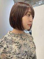 カノエ(canoe)&nbsp;ダークアッシュ顔周り似合わせミニボブ20～50代【西新大濠荒戸】