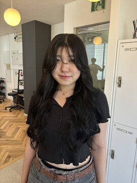 エレノア 京橋(Eleanor) 黒染めなし、透明感ブラック