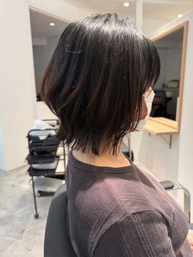 クリック(Click) ボブ/切りっぱなし/顔周りカット/30代40代50代/小倉美容室