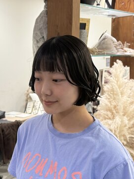 トテ(tote.) ボブパーマ風アレンジ♪