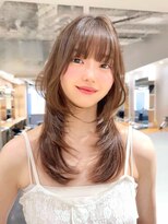 アビー(ABBEY3)&nbsp;レイヤーカットミディアムレイヤーハッシュカットハイレイヤー