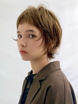 ピークアブー アヴェダ ギンザシックス(PEEK-A-BOO AVEDA GINZASIX)&nbsp;フレンチショートウルフ/ウルフパーマ／オン眉／ミニバング