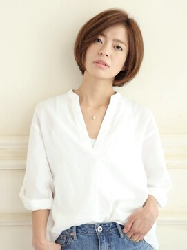 ビィシャイン 小野店 抜け感ワンレンボブ