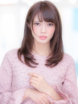 ヴィアラ 自由が丘(VIALA) 【VIALA 自由が丘】シャギーライン×ワンアクセント