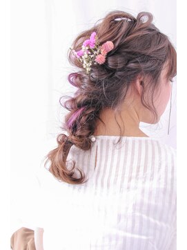 チャトラ(CHATRA) ☆シニヨンアレンジ☆(池袋)髪質改善　オージュア　メテオカラー