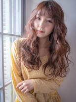 ソワン ド ブランシュ ライフ 八戸ノ里店(Soin de Blanche LIFE)&nbsp;ゆるふわアレンジヘアスタイル×ピンクブラウンカラー◎30代40代