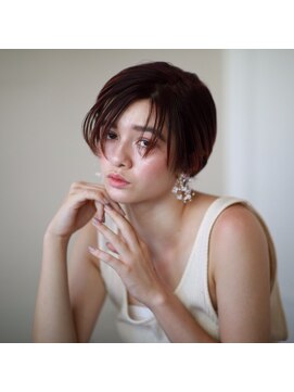 クロム バイ リエット(Chlom by Lietto) Chlom☆新宿 ハイライトベージュイルミナカラーハンサムショート