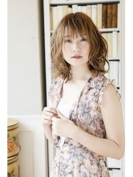 シーズンズ キノカ 三軒茶屋店(SEASONS 季の香) 軽め×外ハネミディ【seasons季の香三軒茶屋店】