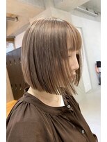 ラル 立川(lar)&nbsp;オリーブカラーハイライトカラードレスヘア