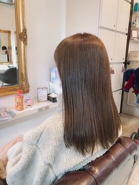 アルーシェ 錦糸町店(Alushe) キャメルベージュ【錦糸町　髪質改善】