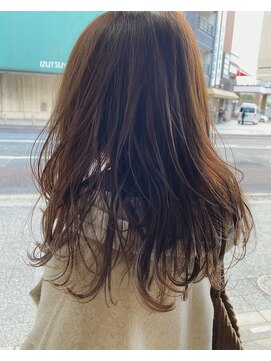 ヘアーサロン アウラ(hair salon aura) 【aura】カラースタイル　ラベンダーグレージュ