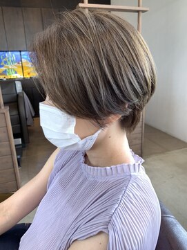 ラ メール ヘア デザイン(La mer HAIR DESIGN) ブリーチ無しカラー/アッシュベージュ