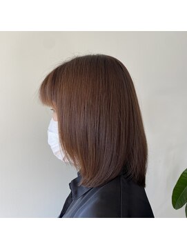 サラジュ 西宮北口店(SARAJU) ■ミディアム/ラテカラー【妹尾駿】