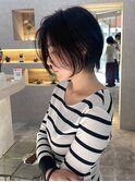 【松本 聖】横顔美人ハンサムショートボブ《大阪梅田駅》