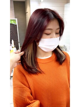 ブレス 小阪店(brace) ☆チェリーピンク×インナーベージュ☆