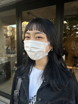 アイフィ(iFY) 【iFY 大川】オン眉×ダークアッシュカラー