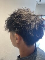 エヌアンドエー 春日部東口店(hair shop N&A) メンズパーマ×マッシュパーマ×アッシュブラック