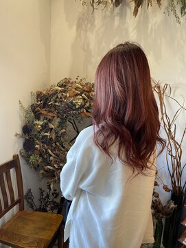 イング(ing) garnet pink × long