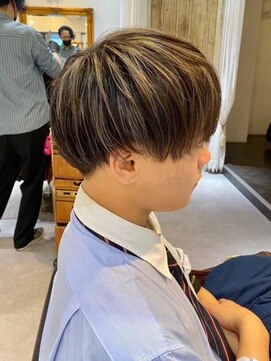 アビント バイ レシッド 武蔵小杉(abinto by rcid) メンズマッシュ/ハイライト/ブリーチ