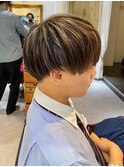 メンズマッシュ/ハイライト/ブリーチ