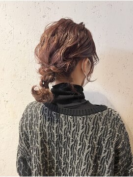 フーコー 下関店(fuhcoh) 編みおろしヘア