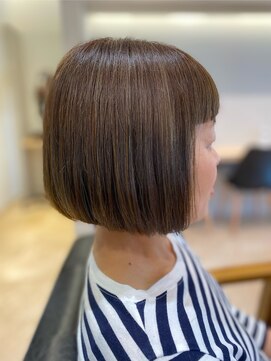 ドラマチックヘア 川鶴店 ナチュラルボブ
