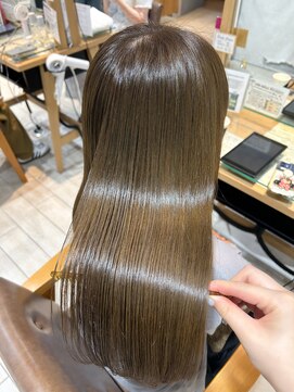 プラグ バイ ネオリーブ(plug by neolive) こなれミディ×髪質改善[髪質改善/縮毛矯正/韓国]A