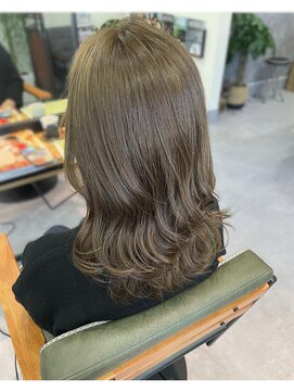 ソーノヘアー(sono hair) グレージュカラー