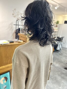 ムニ(MUNI) 地毛×パーマ!