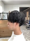 緩めシャドウパーマ