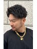 【GLASSY/新規限定】メンズカット＋パーマ＋トリートメント ￥12650→￥11000