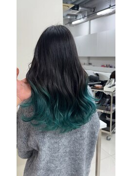 アライブ ハラジュク(ALIVE harajuku) グラデーションカラーバレイヤージュインナーカラー　ryota