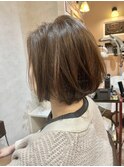 【FAVOR店長】スッキリショートボブ　パーソナルカラー診断