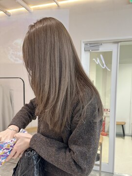 ウェイズトウキョウ 新宿店(Ways TOKYO) シークレットハイライトでつくるやわらかくすみベージュカラー