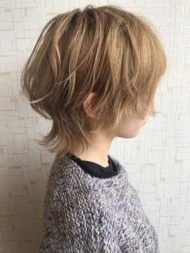 グラムアッシュ(GLAM ASH) マッシュウルフ/レディースショート