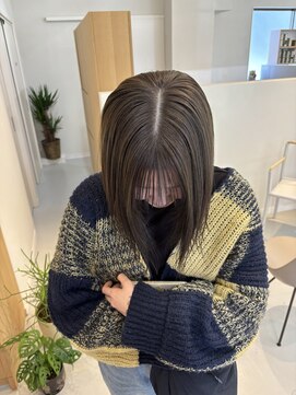 ルブランヘアギャラリー(Le blanc hair gallery) オリーブグレージュ