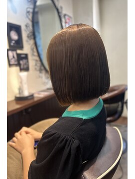 髪質改善ヘアエステ アリュール(allure) ぱっつんボブ