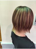 切りっぱなしボブ