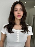 黒髪×くびレイヤー