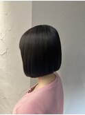 ロングからボブへ！扱いやすさもおしゃれも叶えるカット