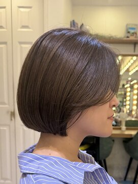 ロンド パルティール 大宮(Lond partir) グランマッシュ/細めハイライト/ショート/白髪ぼかし/前髪/大宮