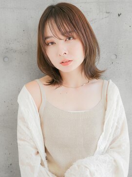 ニューヨークニューヨーク 阪急西宮北口店(NYNY) 外ハネ ミディアムレイヤー