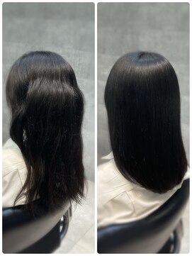 ソル 八王子(SOL) 「シルクストレート（縮毛矯正）で毎朝のスタイリングをラクに」