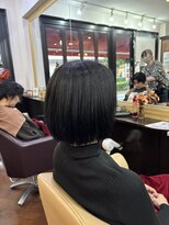 シャンプーボーイアネックス(SHAMPOO BOY Annex)&nbsp;大人可愛いボブ20代30代40代セミロング◎長崎/佐世保