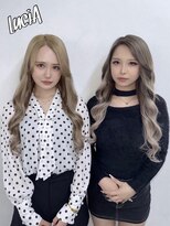 ルシア 京都四条河原町烏丸(LuciA) 【レミー100%/54cm】シールエクステ80枚+ドライカット