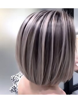 ダブルカラー+カット